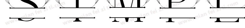 Simple line字体转换